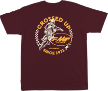 FMF Crossed Up T-Shirt - Maroon - Medium SP24118901MRNMD