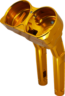 ARLEN NESS Method Kickback Handlebar Riser - 10" - Gold 520-046
