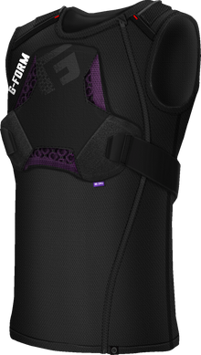 G-FORM MX Spike Chest + Back Shirt - Black - Small MXS01121013