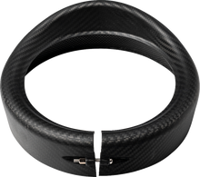 SLYFOX Headlight Trim w/ Visor - 7" - Matte 1508-3112