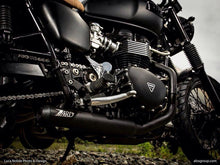 ZARD 'CROSS' Conical Exhaust for Triumph Scrambler Thruxton and Bonneville