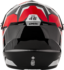 Mx 46y Cyclus Helmet Black/Red Ys