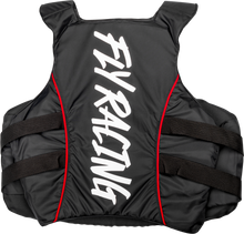 Pullover Flotation Vest Black/White/Red Xl