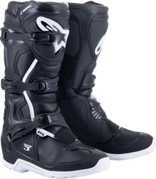Tech 3 Enduro Wtrprf Boots Black/White Sz 8