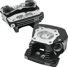S&S Cycle 99-05 BT Super Stock 79cc Cylinder Head Kit - Wrinkle Black