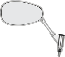 EMGO Mirror - Euro - Side View - Cat Eye - Chrome - Left - Each 20-86839