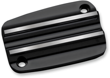COVINGTONS Master Cylinder Cover - Brake - Front - Finned - Black C1175-B