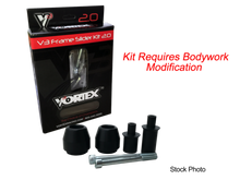 Vortex Racing 08-13 Ducati EVO 848 V.3 2.0 Frame Slider Kit- Modification Required