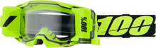 100% ARmatic Forecast Goggle - Roll-Off - Yellow - Clear Lens 50061-00002