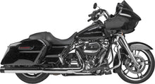 Comp S Slip On M8 Flh/Flt Chrome W/Black Endcap