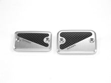 DBK Special Parts (Ducabike) Billet Front Brake & Clutch Reservoir Caps for the Ducati Scrambler 1100 / 2019+ 800's