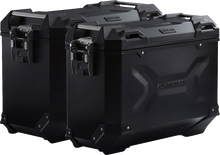 SW-MOTECH TRAX ADV Aluminum Case System - Black - KTM Adventure 790/890/SMT 890 '19-'24 KFT.04.521.70001/B