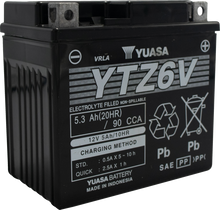 YUASA Battery - YTZ6V YUAM726ZS