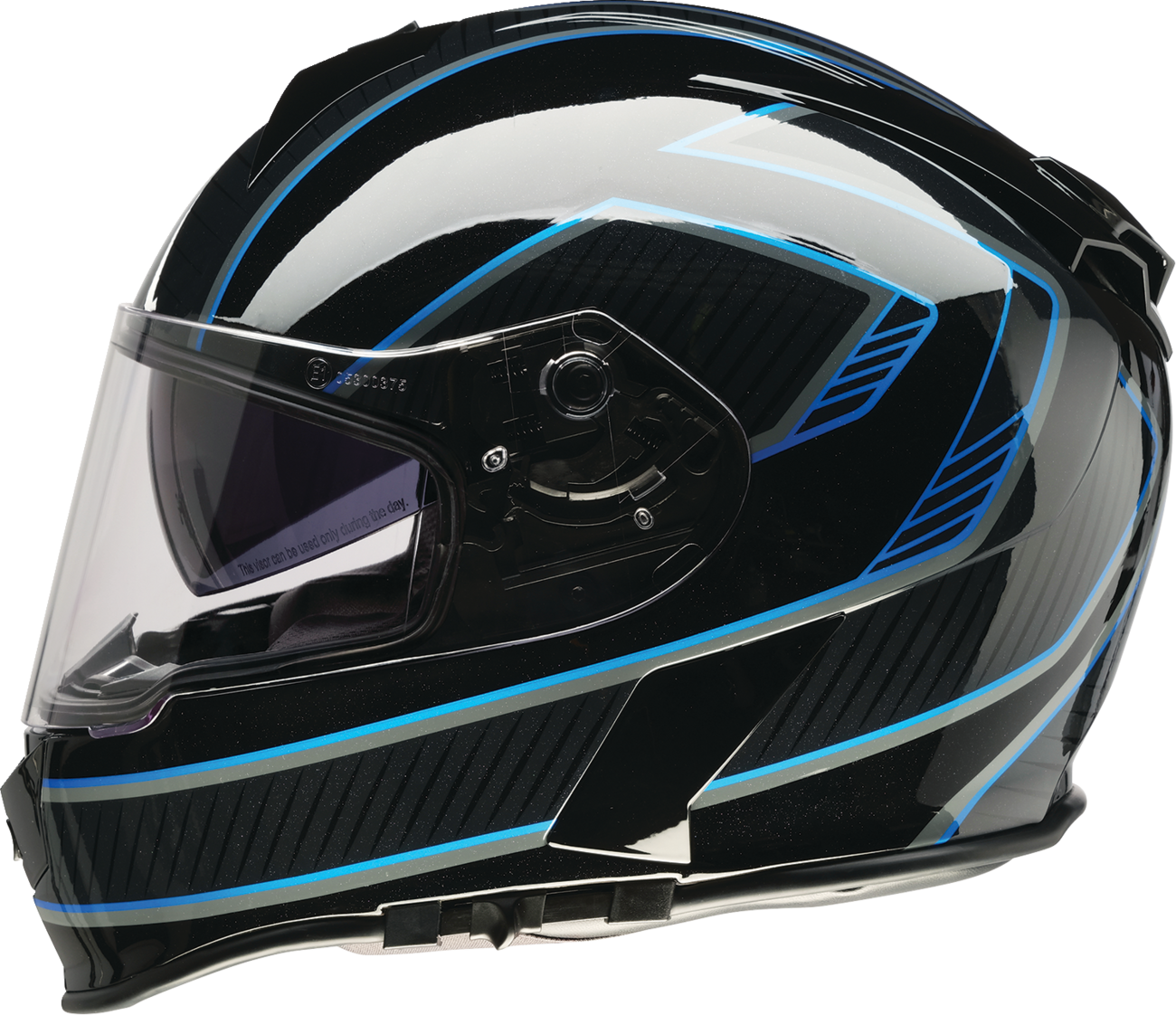 Z1R Warrant Helmet - Amplify - Black/Blue - 2XL 0101-17890
