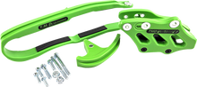 T.M. DESIGNWORKS Chain Guide/Slider - Green - KX 250/450 KCP-K12-GR