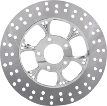 RC COMPONENTS Floating Brake Rotor - Front Left - Majestic - 320 mm - Chrome ZSSCOG320A-102C-LF2K