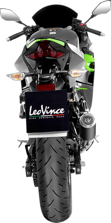 LEOVINCE LV Corsa S Black Edition Slip-On Muffler - Kawasaki Ninja 400/500 15400SBU