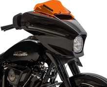 KLOCK WERKS Kolor Flare™ Windshield - 6-1/2" - Orange Ice - FLHX KWW-01-0737