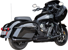 S&S CYCLE 2-into-1 Qualifier Exhaust System - Guardian Black - Race Only - Indian with PowerPlus 550-1131
