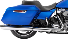DRAG SPECIALTIES SEATS Freedom Seat - Black - Vinyl - Black Double Diamond Stitch - FLT/FLH '23-'25 4711B