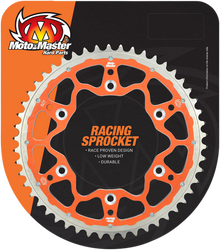 MOTO-MASTER Fusion Series Dual Ring Rear Sprocket - 50 Tooth - Orange 620073550