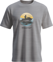 SLIPPERY Vintage T-Shirt - Heather Gray - Small 3030-25321
