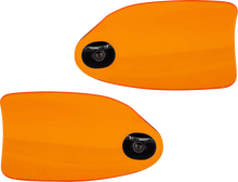 KLOCK WERKS Flare® Handguards - Harley-Davidson Cable Clutch - Orange KWS-01-0130-CC