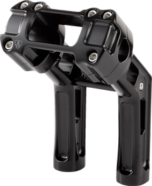 ARLEN NESS Wayback Risers - 7" - Softail - Black 520-066