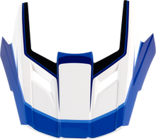 Z1R Youth Dirt Maxx Visor Kit - Vortex - Blue/White 0132-1945