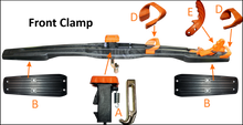 Safety Keys Pair Front & Rear Clamps