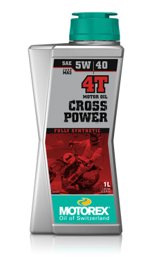 Cross Power Oil 5w40 4t 1l (10/Case Sold Ea)