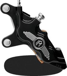 Performance Machine Frt 6 Pistn Diff Bore Caliper - Contrast Cut