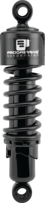 Progressive Harley 412 Series Shocks 11.0in - Black