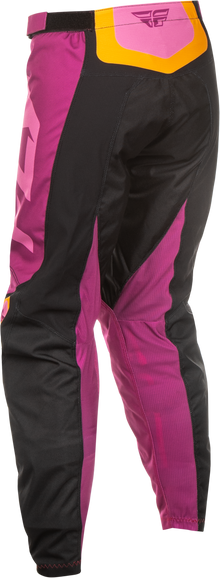 Women's F 16 Pants Ca/Ny Black/Mauve/Yellow Sz 0/02
