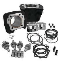 S&S Cycle 00-21 Sportster Models 883cc to 1200cc Hooligan Kit - Wrinkle Black