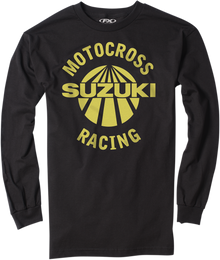 FACTORY EFFEX Suzuki Vet Long-Sleeve T-Shirt - Black - Medium 23-87412