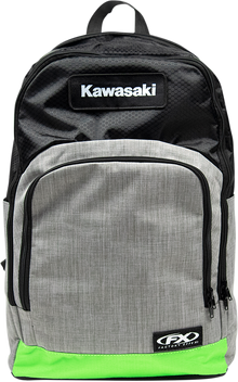 FACTORY EFFEX Kawasaki Standard Backpack - Black/Gray/Green 23-89110
