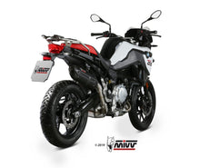 MIVV Slip-on, Suono Black, Standard Exhaust For BMW F 750 GS / F 850 GS 2018-2021