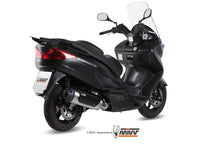 MIVV Full System 1x1, Urban Stainless Steel , Standard Exhaust For Suzuki Burgman 200 2007-2013
