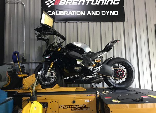 BT Moto (BrenTune) Stage 1+ Performance Calibration with Handheld Tuner for the Ducati Panigale V4 R 2019-2021