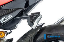 Ilmberger Carbon Heel Guard Passanger, Left Rear for the Aprilia Tuono / RSV4 2021