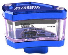 Accossato see-through fluid reservoir, 20 cm³ Provided with Vertical and Horizontal Output Fittings and Bracket Not Included