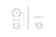 CNC Racing Reservoir Mounting Bracket for OE Mounting