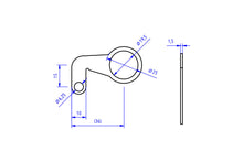 CNC Racing Reservoir Mounting Bracket for Master Cylinder Clamp Mounting
