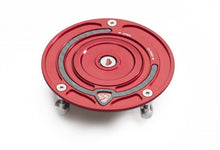 CNC Racing Aluminum Key Block Gas Cap for newer Ducati's MV's and Aprilia's