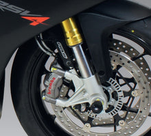Gilles AP.GTA Rear Axle Protectors for the Aprilia Tuono V4R and Tuono 1100 RR