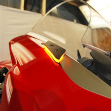 New Rage Cycles (NRC) Mirror Block off Front Turn signals for the Ducati Panigale V4 / S / Speciale (18-24)