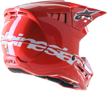 S M5 Corp Helmet Bright Red Glossy Xl