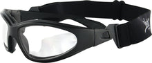 Gxr Sunglasses Black W/Clear Lens