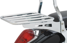 Sissy Bar Luggage Rack Tube Chrome